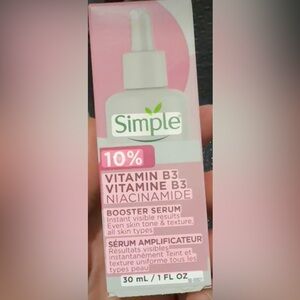 Ew in seal d box Simple Vitamin B3 Booster Serum